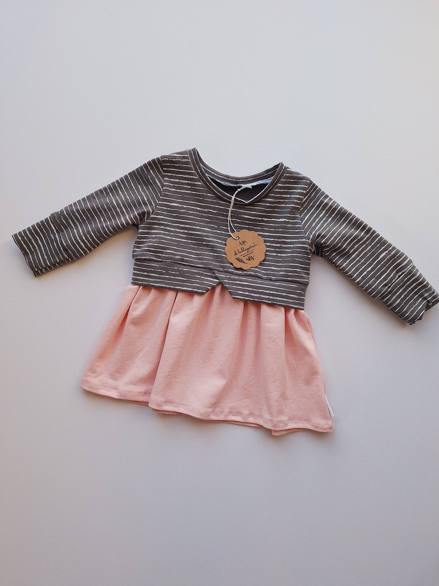 Girly Sweater "Streifen-rosa"