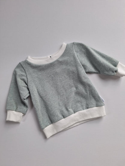 Sweater "altgrün meliert"