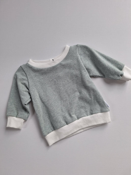 Sweater "altgrün meliert"