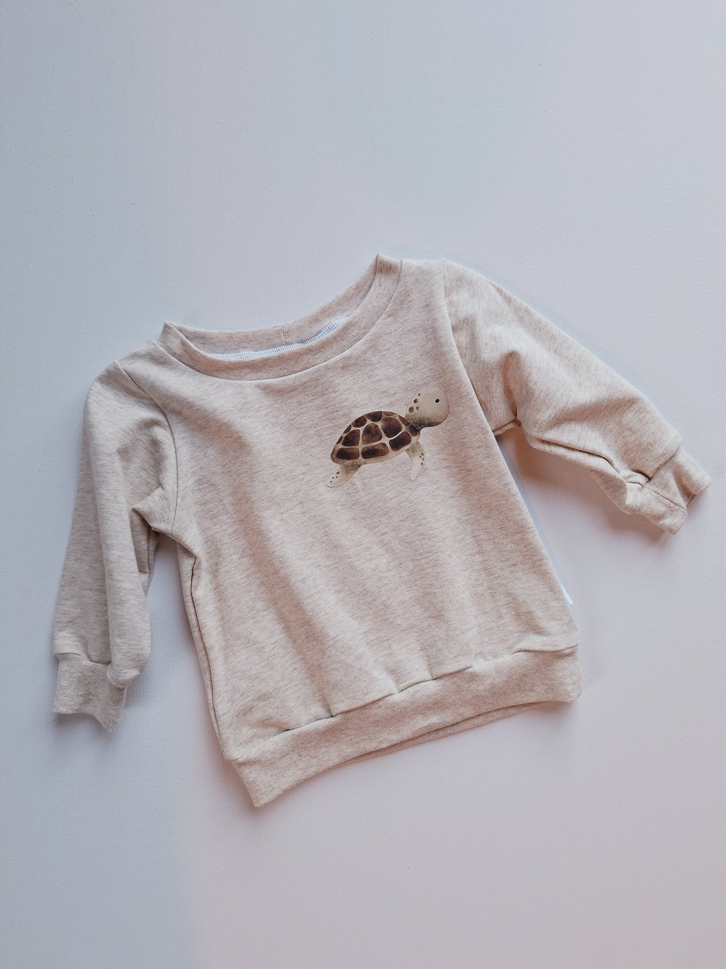 Sweater "creme" Schildkröte